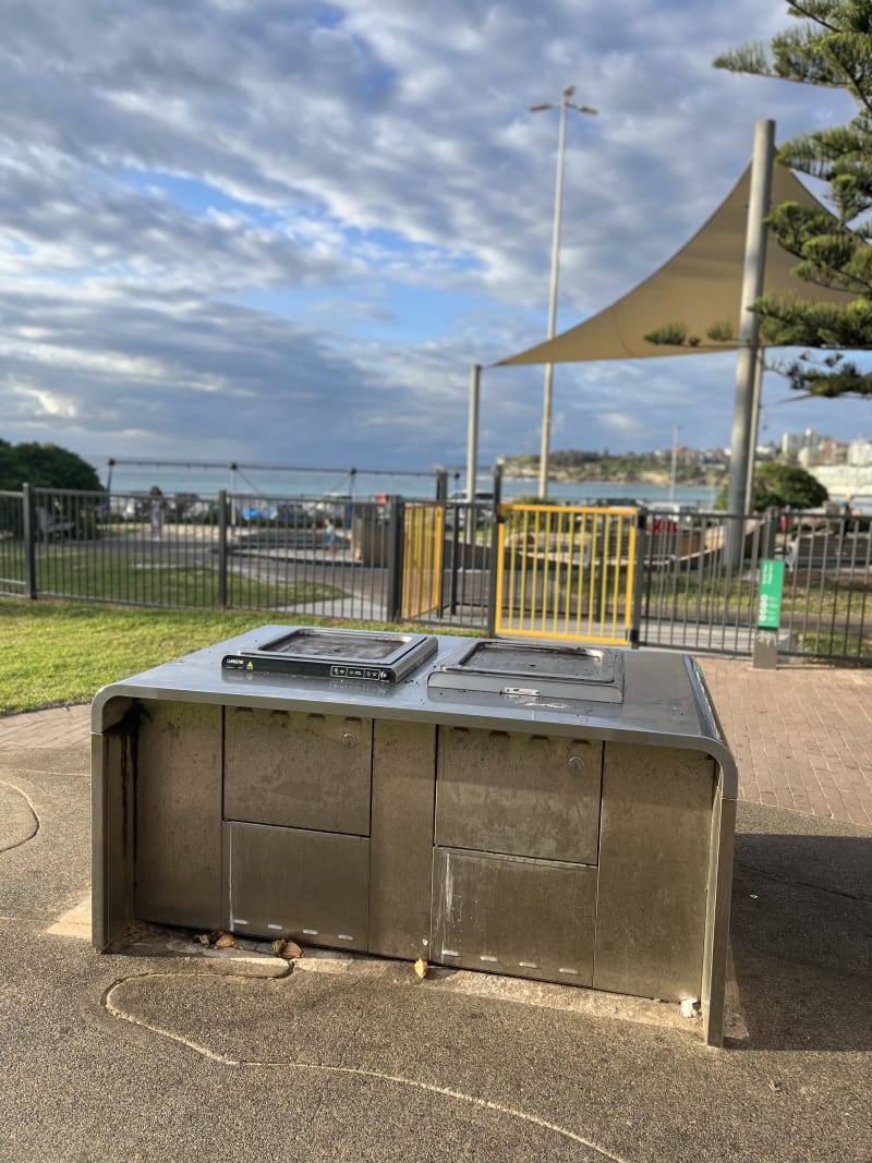 BONDI BEACH PARK BBQ Area