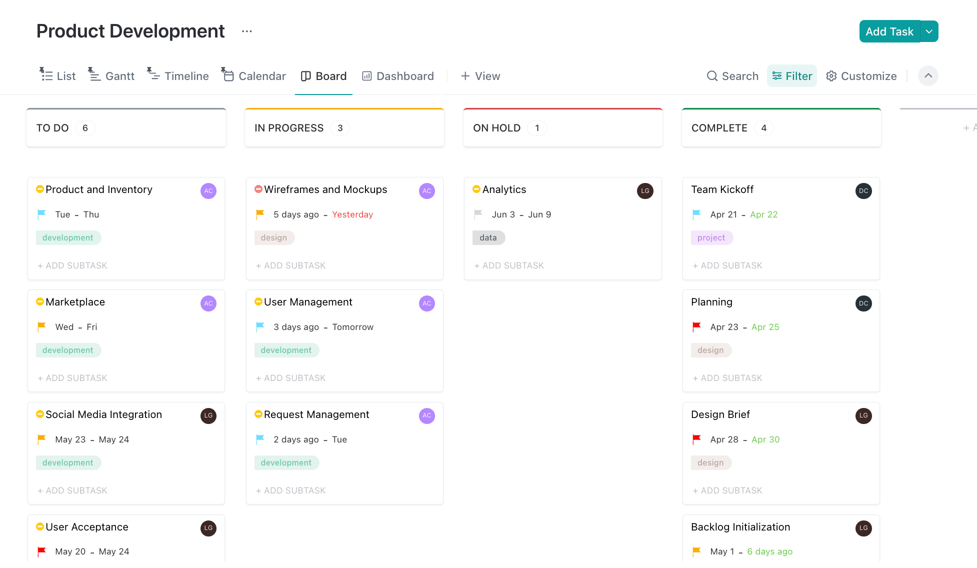 ClickUp is a versatile project management and productivity platform designed to streamline workflows and enhance team collaboration.
