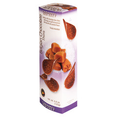 BELGIAN THINS CARAMEL SEA SALT 4.4 OZ BOX