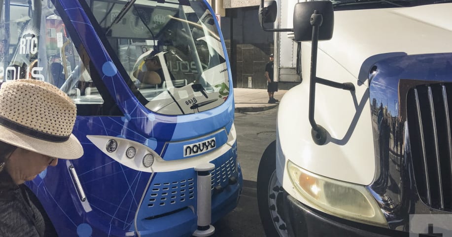 Digital Trends était à bord de la malheureuse navette autonome de Las Vegas