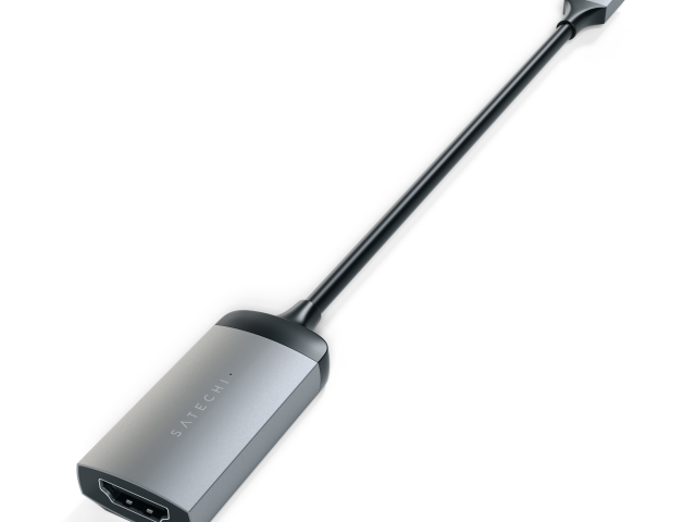 Satechi USB-C - 4K HDMI Adapter - Space Grijs-1