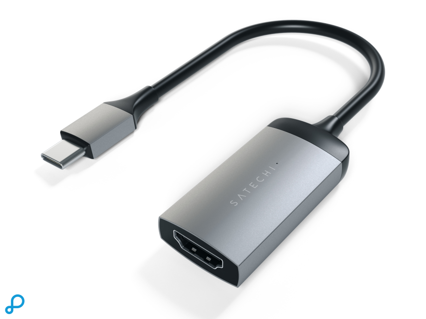 Satechi USB-C - 4K HDMI Adapter - Space Grijs