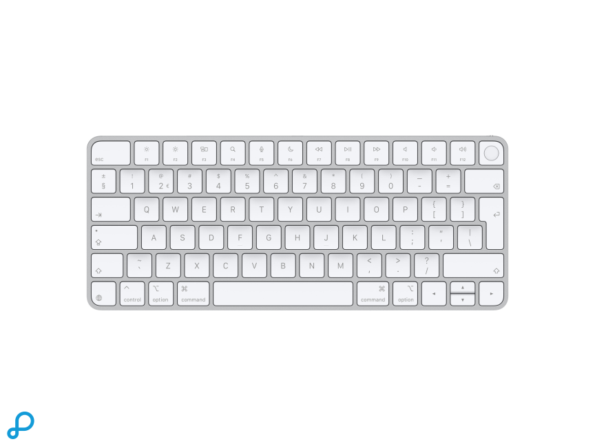 Magic Keyboard met Touch ID NL voor  Mac modellen met Apple silicon - Nederlands