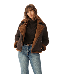 Kalkite shearling jacket
