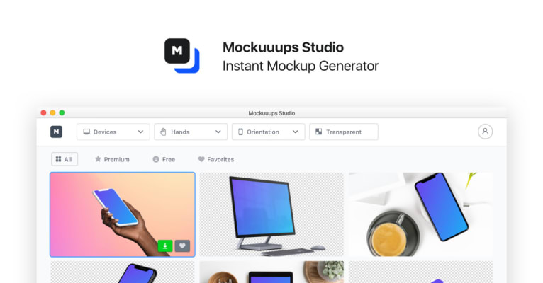 Mockuuups Studio Screenshot 1
