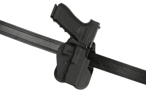 Frontline Open Top Kydex Holster für Glock 17 Paddle