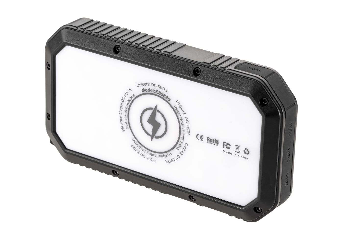 BasicNature Solar Powerbank 20