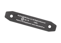 Metal Type M CNC Aluminium Rail Cover Short for M-LOK & Keymod