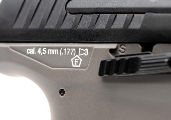 Walther PPQ M2 Q4 TAC Combo 4.6“ Set Blowback Co2