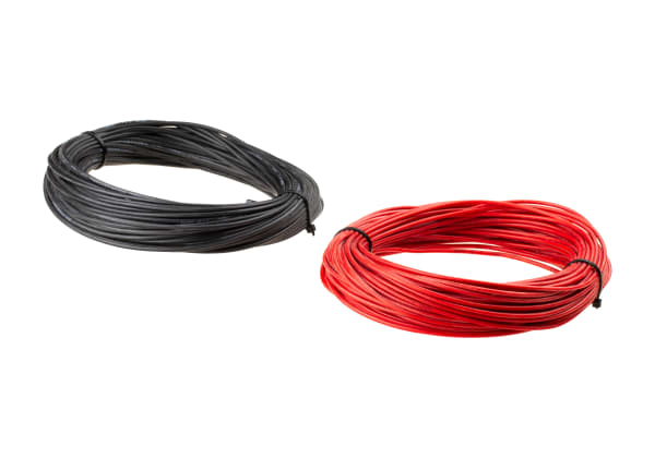 Gate Low Resistance Wire 2x 25m Black + Red