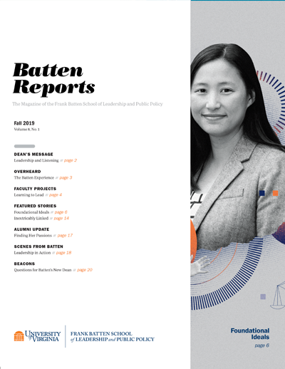 Fall 2019 Batten Reports cover