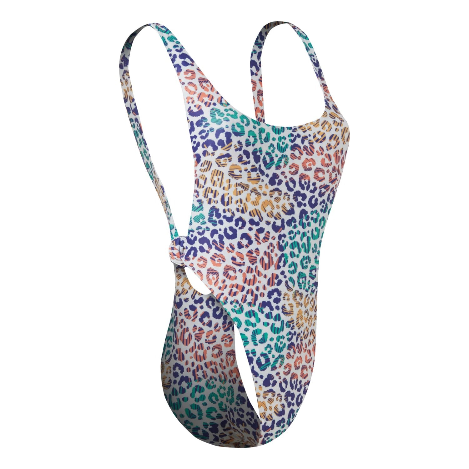 RIEN BY PENNY VOMVA WOMEN'S APRIL ONE PIECE ANIMAL PRINT WHITE 