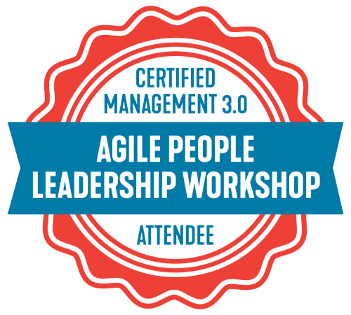 Certificate of Attendance Agile People Leadership Workshop